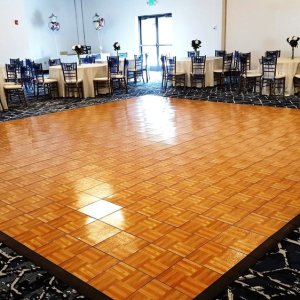 Wood Grain Dance Floors