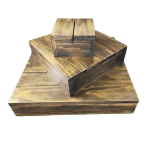 Cake/Cupcake Display Holder – Hickory