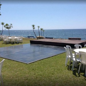 Slate Black Dance Floor