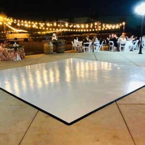 White Dance Floor