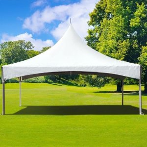 10X20 High Peak Tent 200 sqft Side Wall Height: 8′