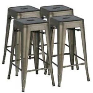 Bar Stool Gun Metal or Black