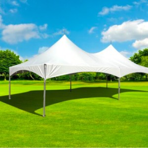 15X30 High Peak Tent 450sqft Side Wall Height: 8′